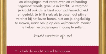 Zielskwaliteiten kom in je kracht!